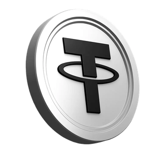 Tether USDT -kolikko kaupankäyntiyhteisön luottamus-osiossa